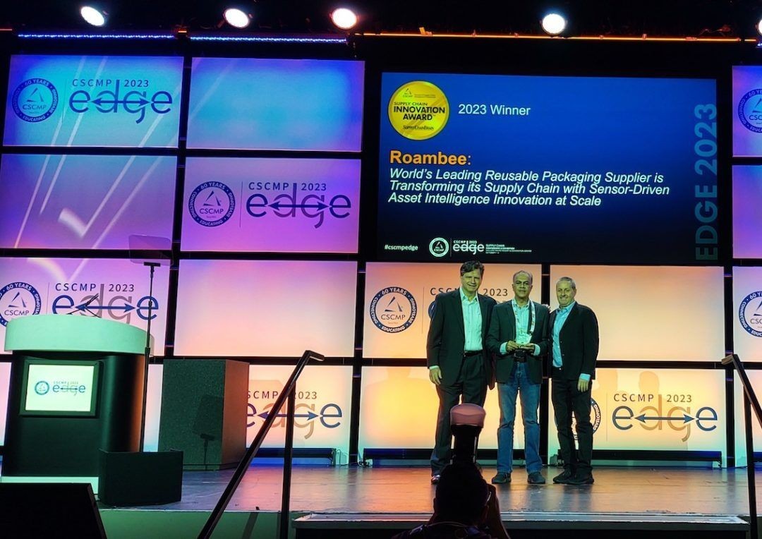 Roambee wins CSCMP: Supply Chain Innovation Award for Best AI-Solution