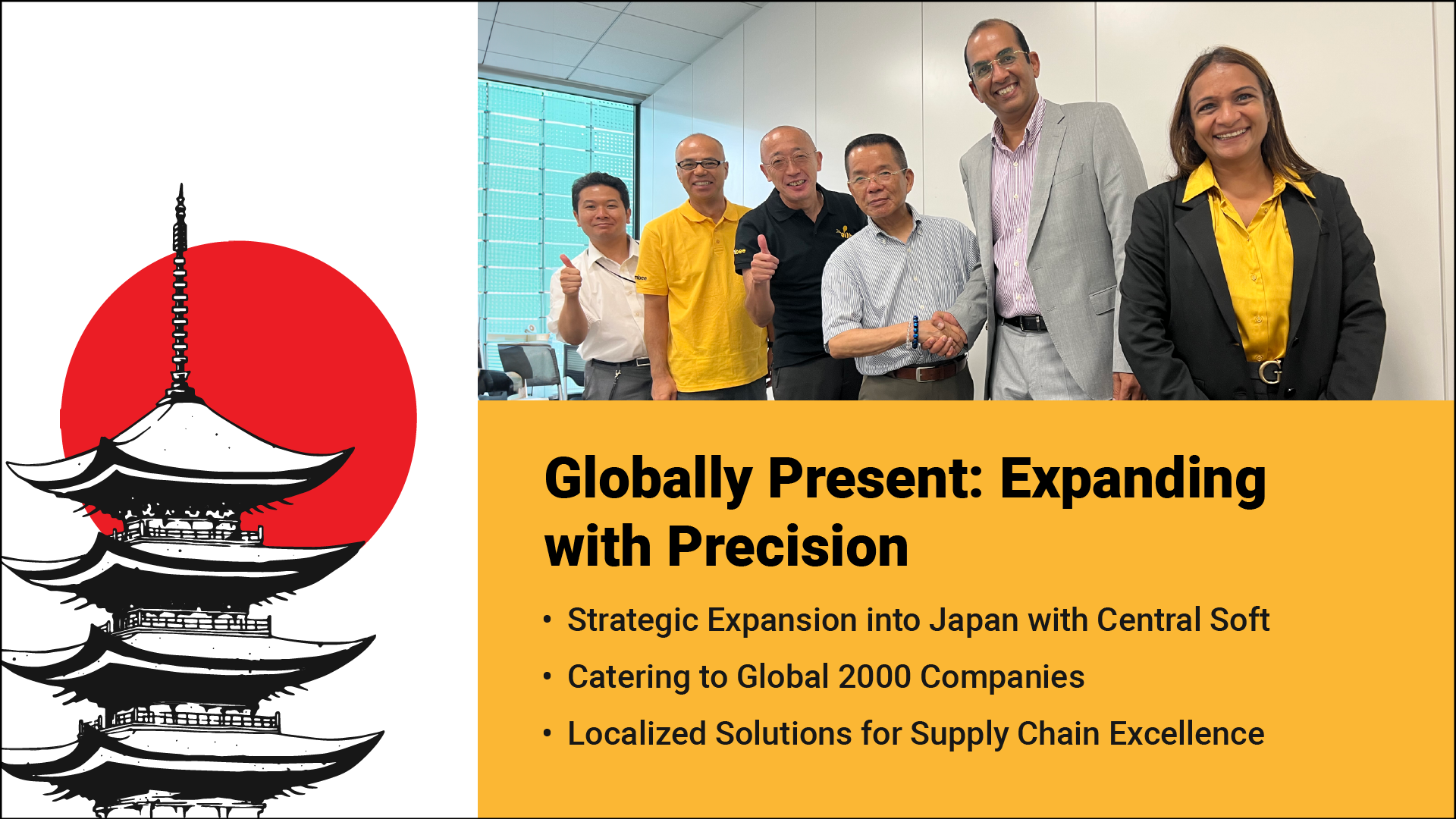 Globally Present: Expanding with Precision